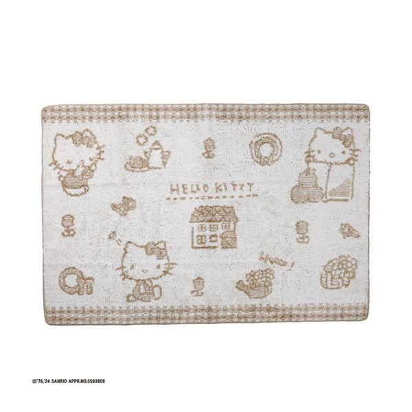 水野 3795000400 ハローキティ キティ暮らし ラグ 120x180cm : XPRICE