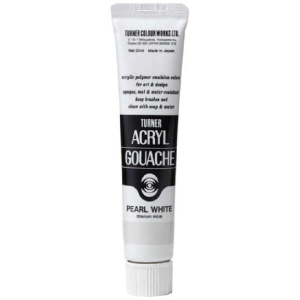 ターナー ターナー色彩 AG020090 パール ホワイト(20ml