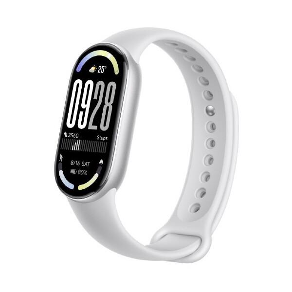 みぃ Xiaomi Smart Band 10 グレイシャーシルバー スマートウォッチ