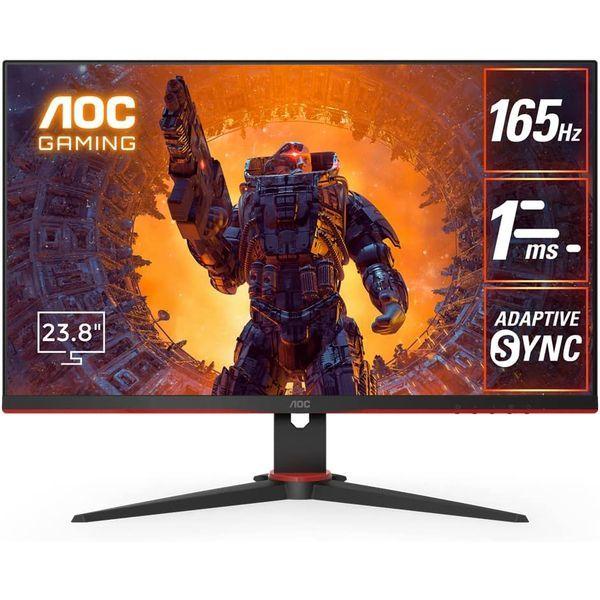 AOC 24G2SPE/11 AOC 23.8型ワイド165Hz対応ゲーミング液晶ディスプレイ (1920×1080 / D-SUB・HDMI・DP  / ブラック / スピーカーなし)