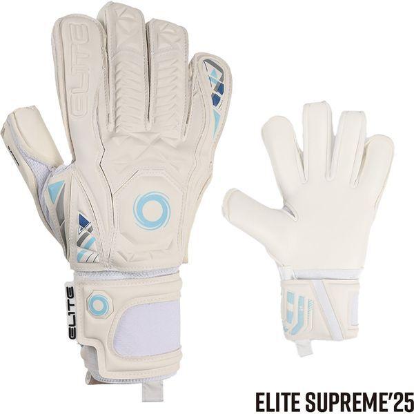 ELITE SPORT サッカーGKグローブ SUPREME'25 ホワイト 9 ELG25802 WHT