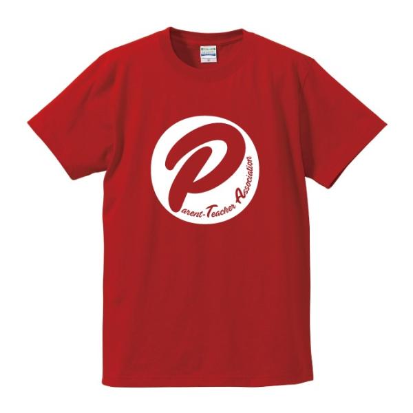 PTA ユニフォーム Tシャツ〈PTAのP〉P601 送料無料 会長 役員 委員 運動会 イベント