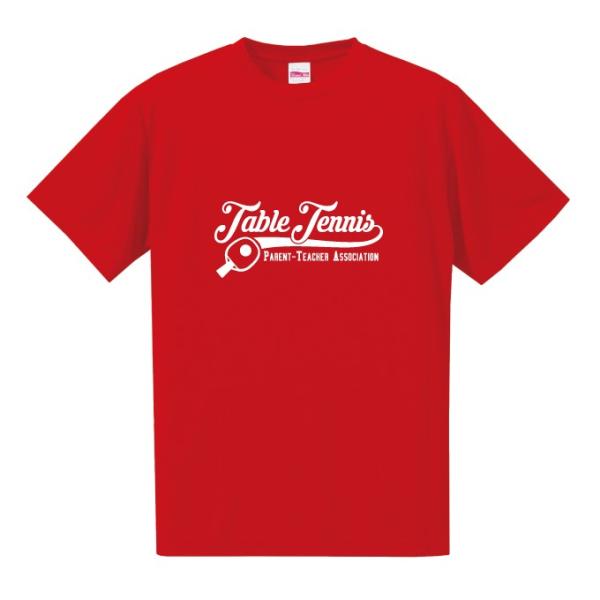卓球 Tシャツ 半袖 ドライシルキー ウェア PTA  練習着 チーム クラブ T601 5088
