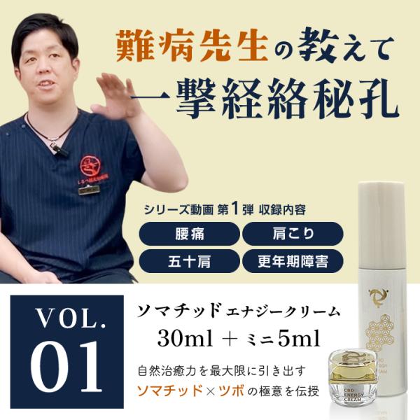 ソマチッド エナジークリーム30ml【プレゼント1 ツボ動画〜難病先生の