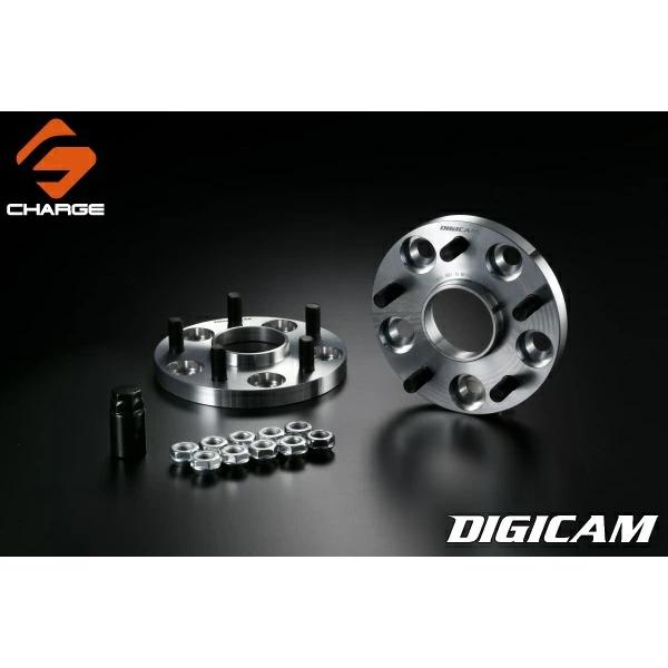 ハブ付ワイドトレッドスペーサー 100 P1.25 10mm A6061-T6 DIGICAM 