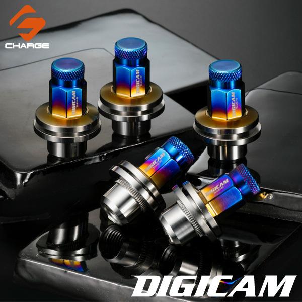 チタンレーシングナット 20本セット ローレットタイプ トヨタ純正 