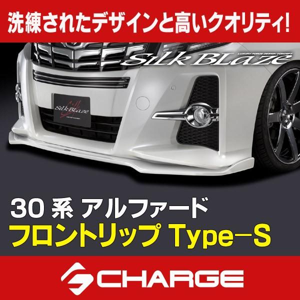 シルクブレイズ フロントリップスポイラーType-S (未塗装) 30系