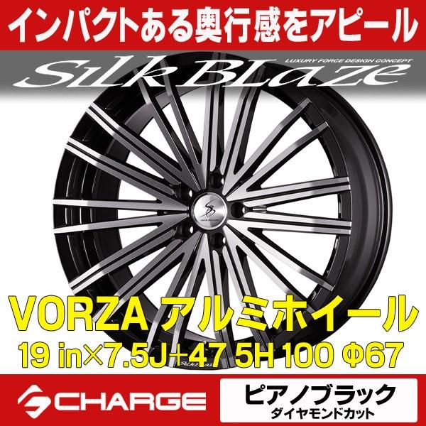 30vEX/50vEXp A~zC[[19in×7.5J +47 5H 100 67 ] sAmubN / _C SilkBlaze / Hc@ VORZA