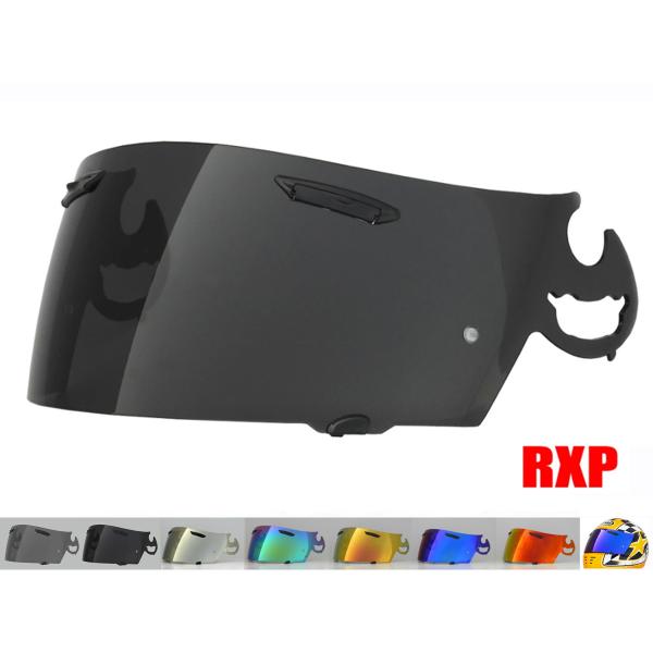 スーパーアドシスI シールド ダークスモーク RXP 社外品 (アライ Arai