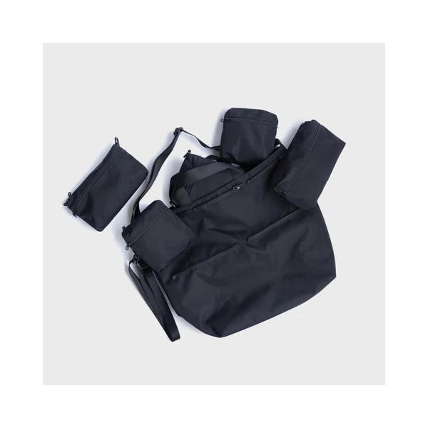 ファーデン FADEN カオスグリッドショルダー バッグ Chaos grid shoulder bag 「006_Greenwood」ブラック