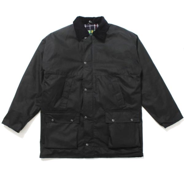 ROCALL BOLTON PADDED ロッコール ボルトン ワックスコットン オイルド パデッド 中綿ブルゾン ネイビー