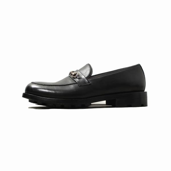 Milton Keynes ミルトンキーンズ ビットローファー リッジウェイソール Bit Loafer ブラック