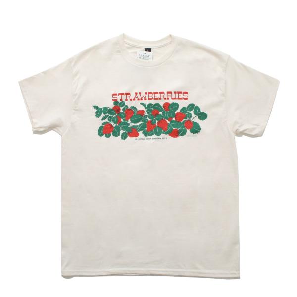 LIBERTY GRAPHICS リバティーグラフィックス 半袖Tシャツ STRAWBERRYS NATURAL