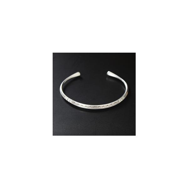 TOUAREG SILVER JEWELRY トゥアレグ シルバー ジュエリー POURE SILVER BANGLE シルバーバングル 3 シルバー