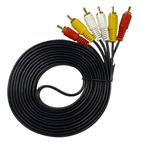 品番 ARC-3PTB品名 バルク品特価A/V用ＲＣＡ 3Ｐ 3ｍ ケーブル●映像用ＲＣＡ3Ｐケーブル長3ｍ●バルク品（パッケージ無し）ですが 新品！！●お買い求めやすい価格です●プラグ〜3ｍ〜プラグ■色 ケーブル黒■メーカー アークヒル