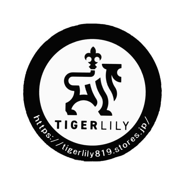 東洋マーク　カスタムシリーズ　TIGER LILY タイガーリリー 丸 黒　R-1117
