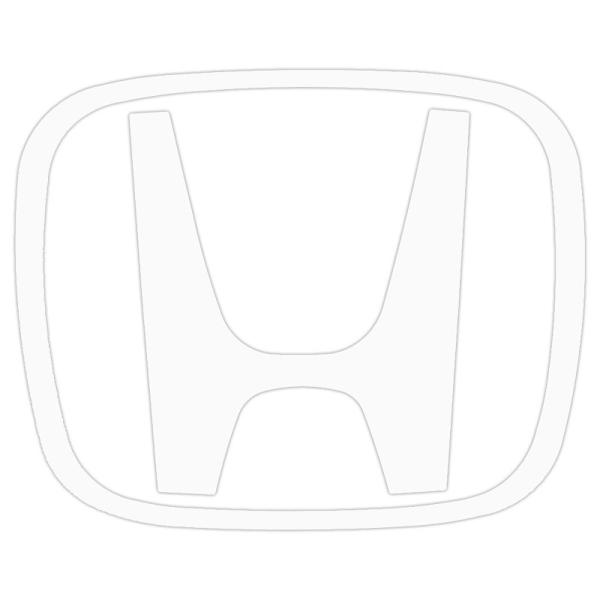 東洋マーク　各種メーカーステッカー　HONDA  エンブレム 白 転写　R-322