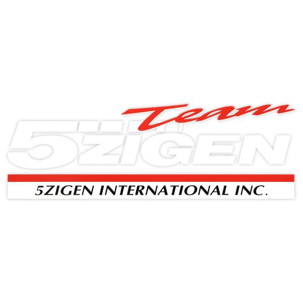 東洋マーク　カスタムシリーズ　5ZIGEN  ホワイト 大　転写　R-864