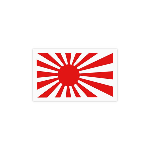 東洋マーク　国旗　ステッカー　旭　小　Z-375