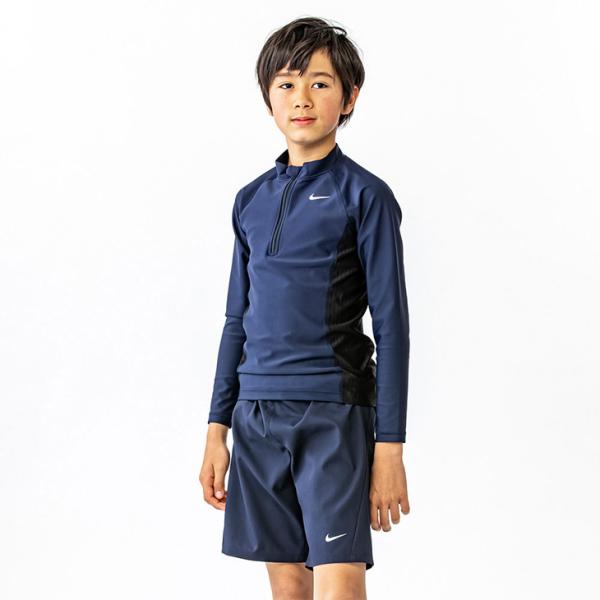 ナイキ 水着 セパレート セットアップ 3点セット ナイキ（NIKE）フィットネス水着 水泳 ジップ付きセパレーツ
