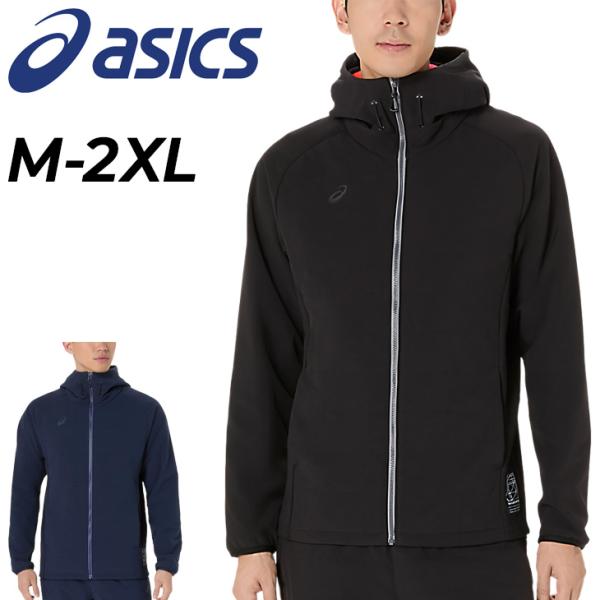 アシックス(ASICS)ハイブリッド中わたフリースフーディー 2031F172.001(Men’s) ASICS（アシックス） 中綿ジャケット メンズ メンズウェア