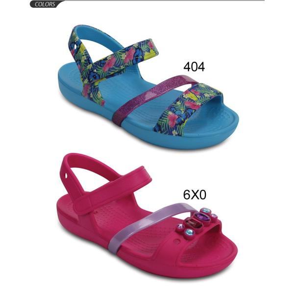 キッズサンダル クロックス リナ ガールズサンダル ジュニア 子供靴 ストラップサンダル 女の子 女児 15 0 21 0cm Crocs Lina Sandal Kids 正規品 4030 Buyee Buyee Japanese Proxy Service Buy From Japan Bot Online