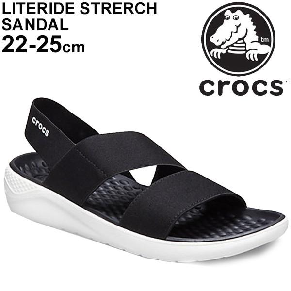 サンダル レディース シューズ クロックス Crocs ライトライド ストレッチ バックストラップ 女性 リラックスタイプ シンプル おしゃれ 6081 Apworld 通販 Paypayモール