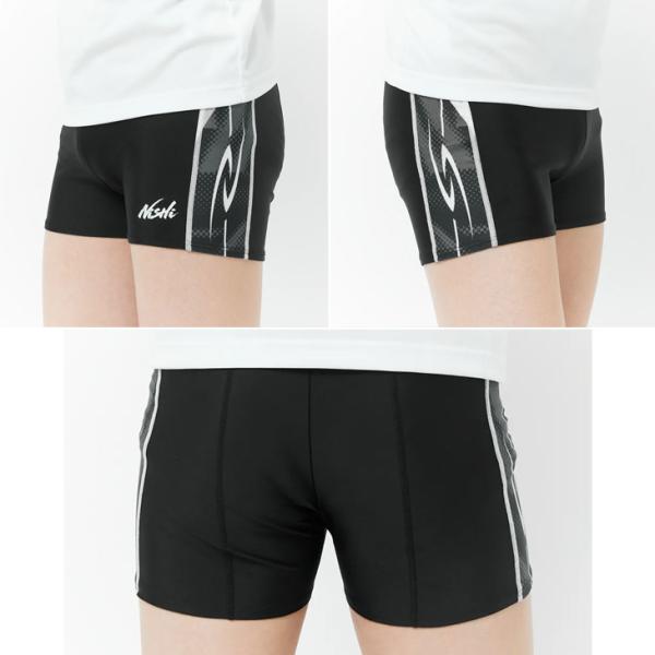 ニシ ショートタイツ 陸上競技 メンズ レディース NISHI T＆F