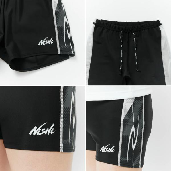 ニシ ショートタイツ 陸上競技 メンズ レディース NISHI T＆F