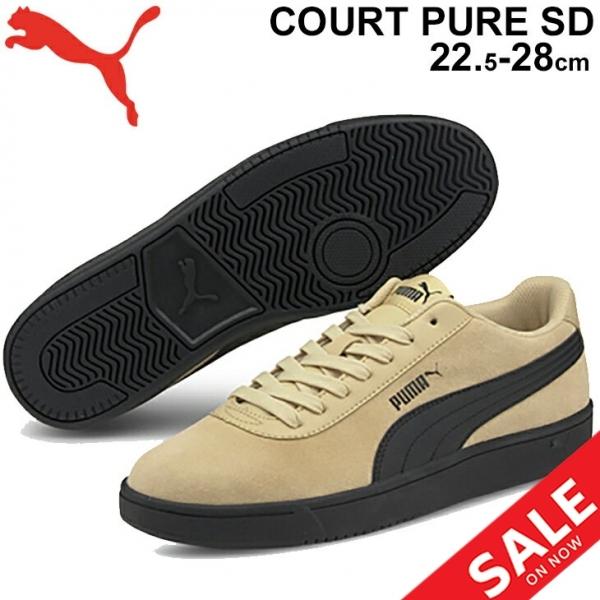 スニーカー メンズ レディース コートスタイル シューズ プーマ Puma コート ピュア Coat Pure Sd スポーティ カジュアル 22 5 28cm ローカット 運動靴 3819 3819 Apworld 通販 Yahoo ショッピング