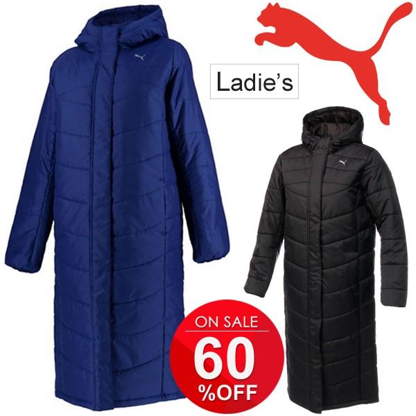 ベンチコート ロングコート レディース 中綿 プーマ Puma アウター 防寒着 スポーツウェア マラソン ランニング 女性 5160 Apworld 通販 Paypayモール