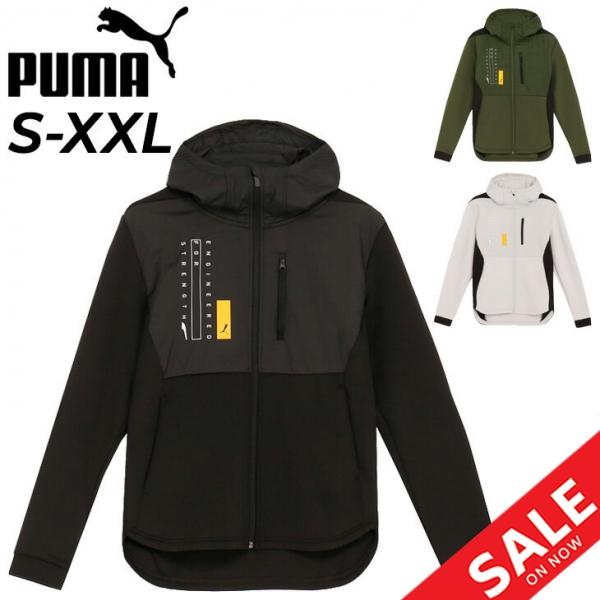 プーマ ジャージ ジャケット メンズ PUMA STRENGTH TRAIN  フルジップ フーディ アウター トレーニング ランニング スポーツウェア/524285【pu22pd】