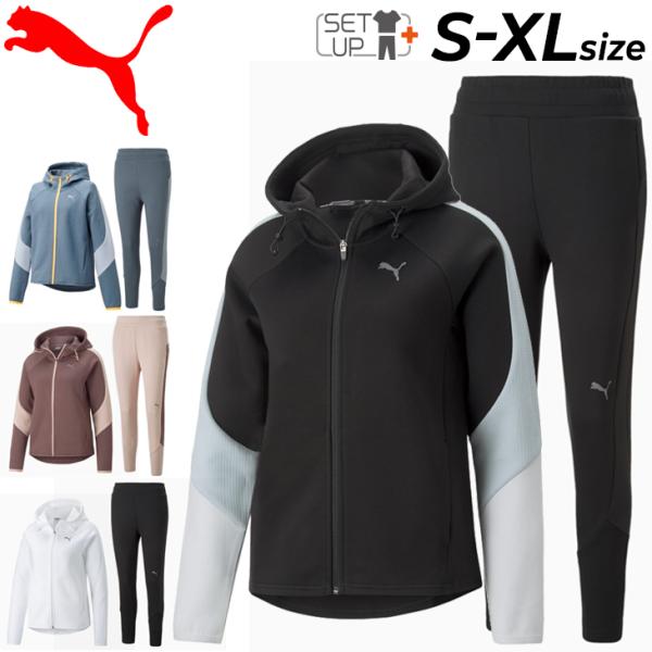 PUMA トレーニングウェア 上下 レディース/プーマ EVOSTRIPE