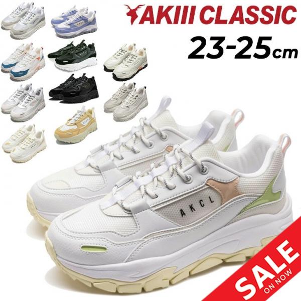 未使用　Plantation 脱ぎ履き楽なスニーカー アキクラシック AKIIICLASSIC スニーカー URBANTRACKER CREAM