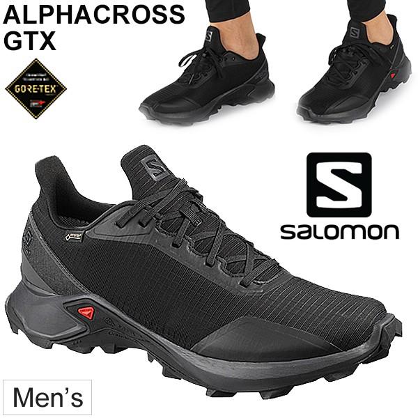 トレイルランニング シューズ メンズ サロモン Salomon Alphacross Gtx アルファクロス ゴアテックス Alphacrossgtx Apworld 通販 Paypayモール