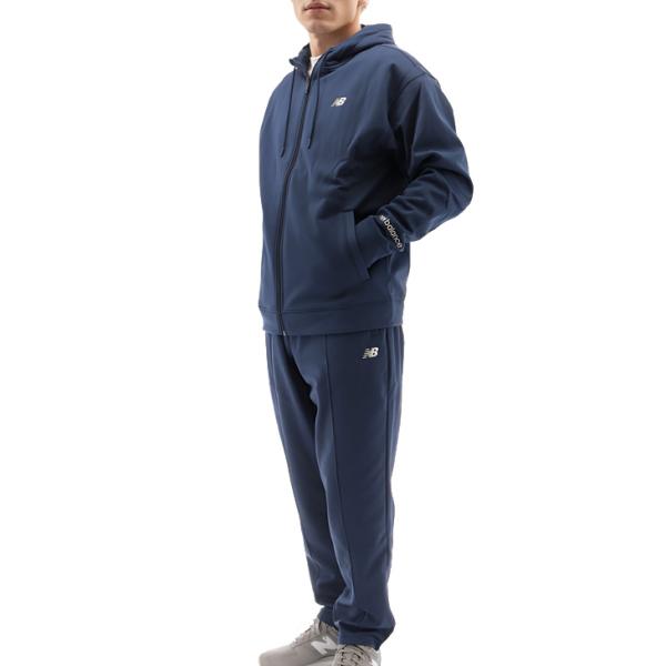 新品 ニューバランス 上下セット パーカー パンツ ネイビー 2XL スウェット New Balance ニューバランス スウェット 上下セット メンズ Newbalance