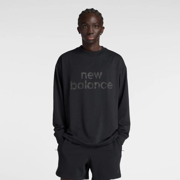 New Balance（ニューバランス） 長袖 Tシャツ メンズ ロゴプリントT