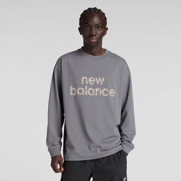 New Balance ロゴプリントセーター apworld_amt53172-cas
