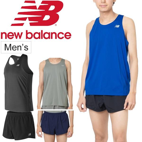 New Balance ランシャツランパンセット　S 新品 New Balance（ニューバランス） ランニングウェア 上下セット メンズ