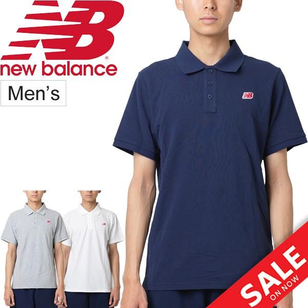 【新品】ニューバランス／ポロシャツ／半袖 New Balance ニューバランス THE CITY メンズ 半袖 ポロシャツ