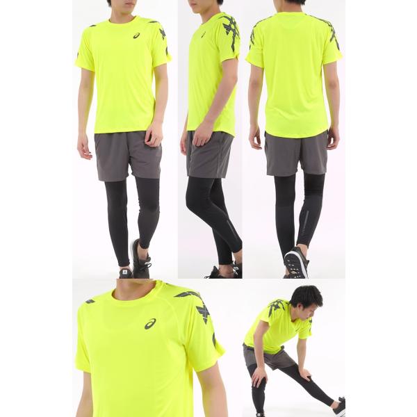 ランニングウェア メンズ 3点セット アシックス Asics 半袖シャツ Tシャツ 5インチショートパンツ ロングタイツ 男性 Asicsbset Buyee 日本代购平台 产品购物网站大全 Buyee一站式代购 Bot Online
