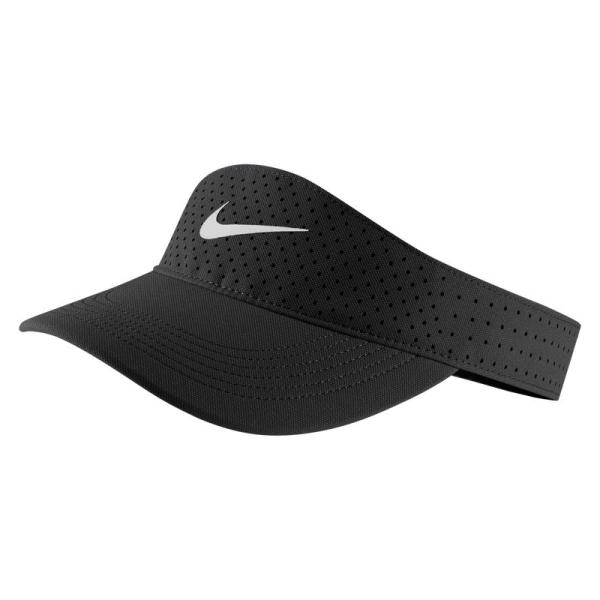 サンバイザー 帽子 ナイキ NIKE メンズ レディース エアロビル　バイザー/スポーツ ランニング テニス ゴルフ 黒 ブラック ぼうし/AV6960-010