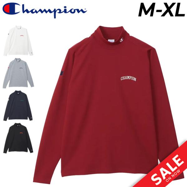Champion（チャンピオン） ハイネックシャツ 長袖 メンズ ゴルフウェア