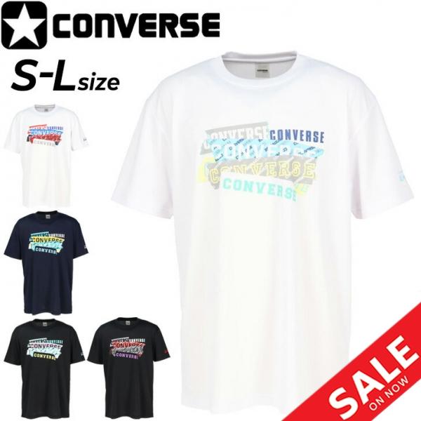 CONVERSE コンバース 半袖 Tシャツ メンズ プリントT
