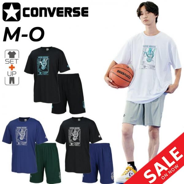 CONVERSE（コンバース） 半袖Tシャツ ハーフパンツ メンズ 上下 ロゴ