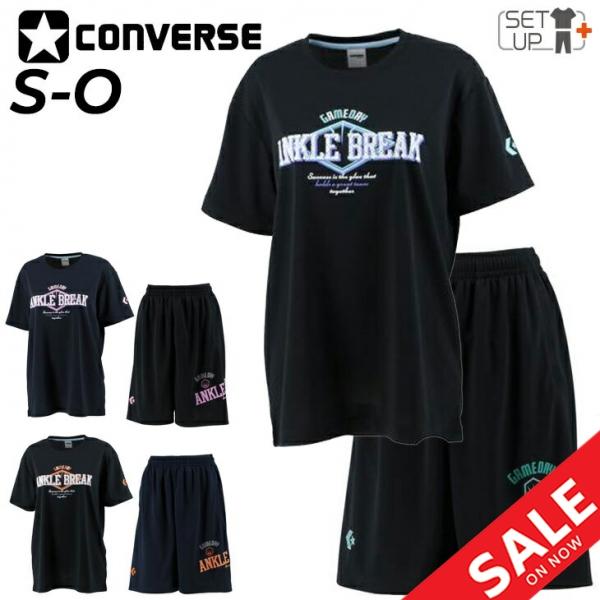 CONVERSE（コンバース） 半袖Tシャツ ハーフパンツ レディース 上下