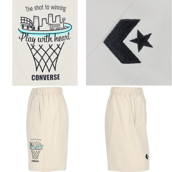 �R���o�[�X �L�b�Y �W���j�A �n�[�t�p���c 130-160cm �q���� CONVERSE Jr�v���N�e�B�X�p���c(�|�P�b�g�t��) �o�X�P�b�g�{�[���p���c �~�j�o�X /CB461851 ���i�摜5