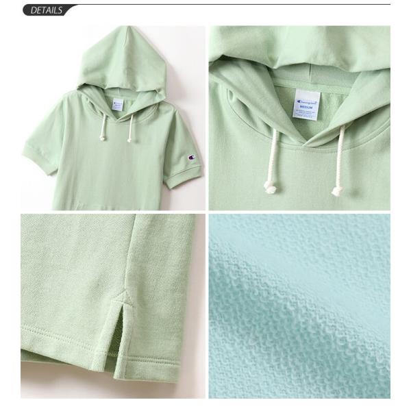 スウェット ワンピース 半袖 レディース チャンピオン Champion S Sパーカー プルオーバー チュニック スポーツ Cw K106 Buyee Buyee Japanese Proxy Service Buy From Japan Bot Online