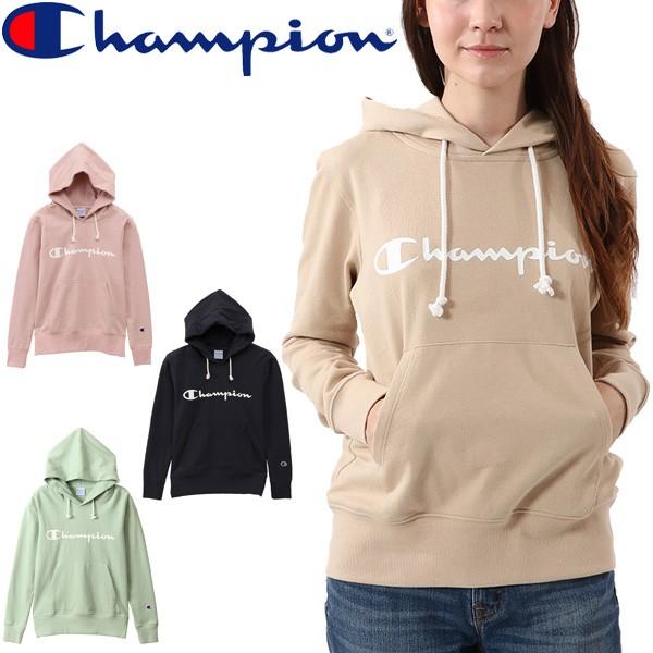 スウェット パーカー レディース チャンピオン Champion プルオーバー スエット 長袖 トレーナー ロゴ フード付き Cw K111 Apworld 通販 Paypayモール