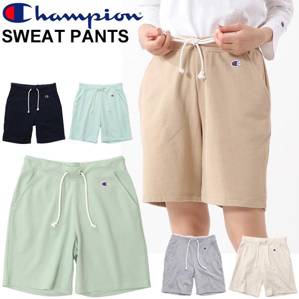 スウェット ショートパンツ レディース チャンピオン Champion Basic ハーフパンツ 女性 スエット ショーツ タウンユース Cw K503 Apworld 通販 Paypayモール
